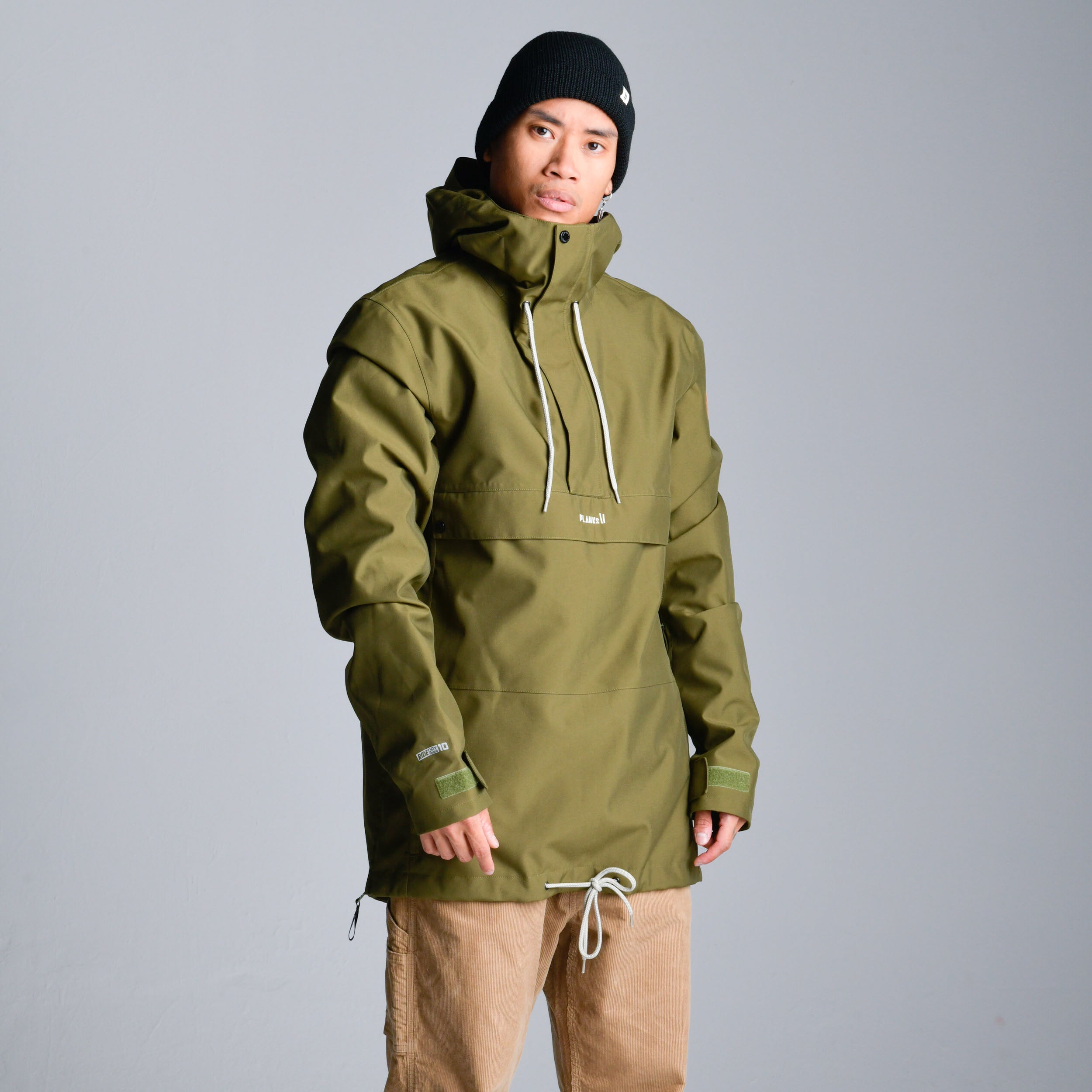 Green anorak mens online