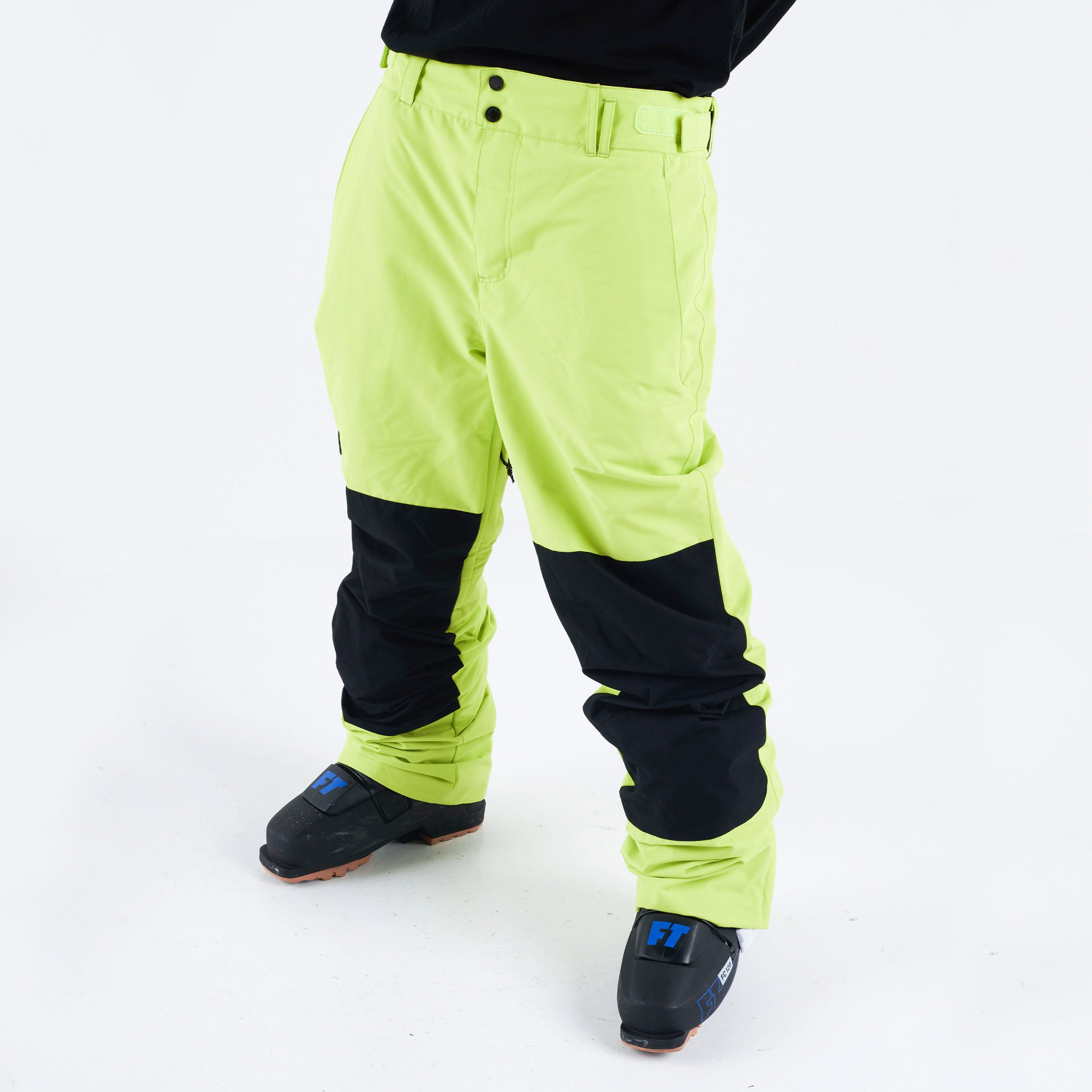 Lime ski pants store