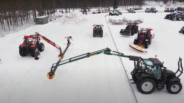 Real Skifi - Skiing with Tractors