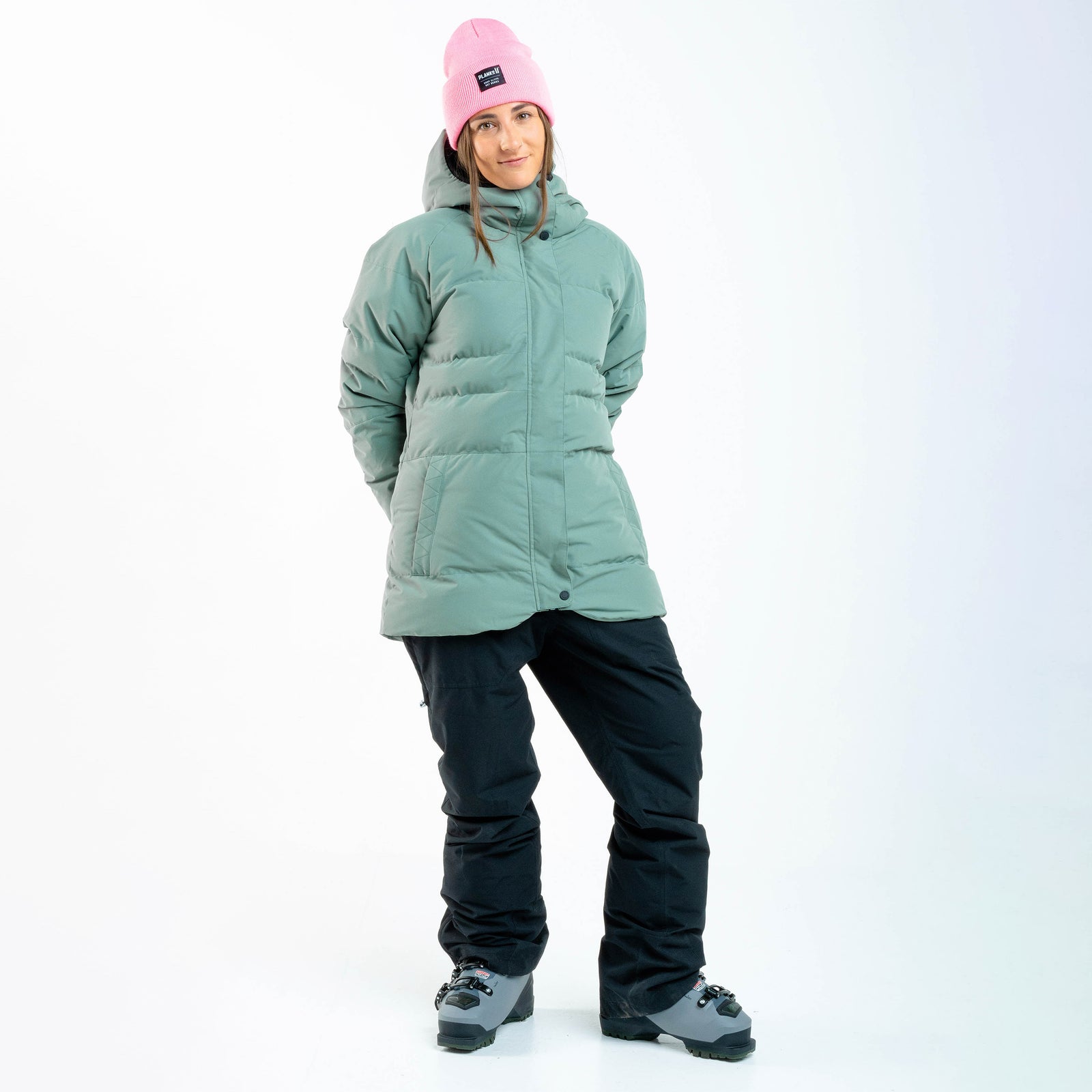 Women's Fun-garees Bib Pant – Planks® - Skiwear, Clothing