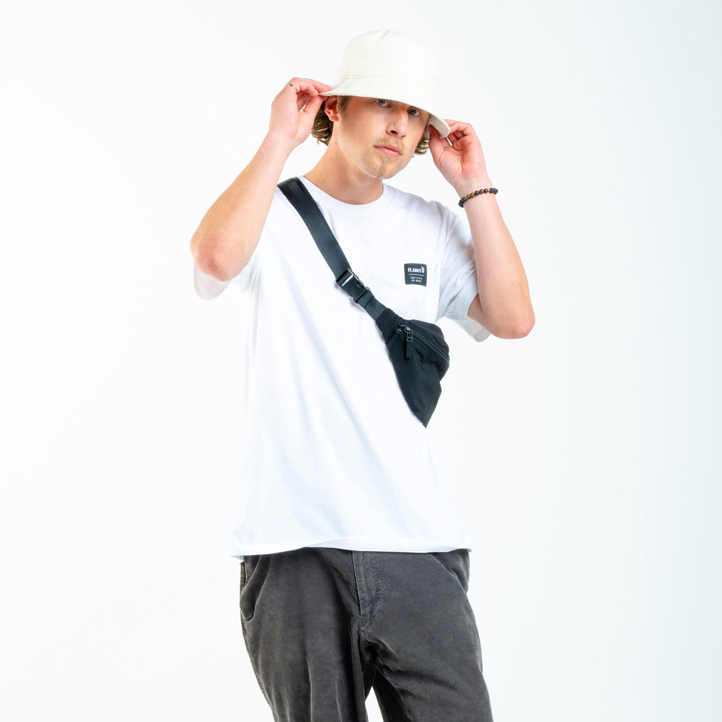 White Dots - Sustainably Made Men's Short Sleeve Tee main image 1