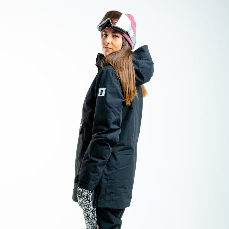 Anorak womens top snowboard jacket