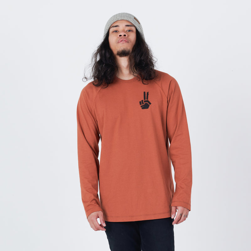 Men's Planks x Woodsy Hand of Shred Long Sleeve T-shirt
