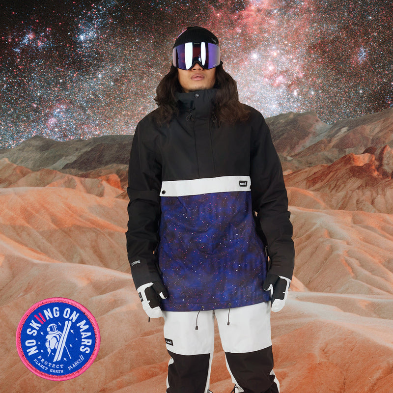 Men s No Skiing On Mars Happy Days Anorak Planks Skiwear