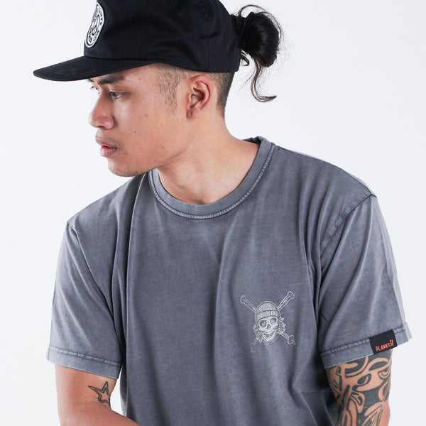 Planks x Woodsy Skull Organic Short Sleeve T-shirt
