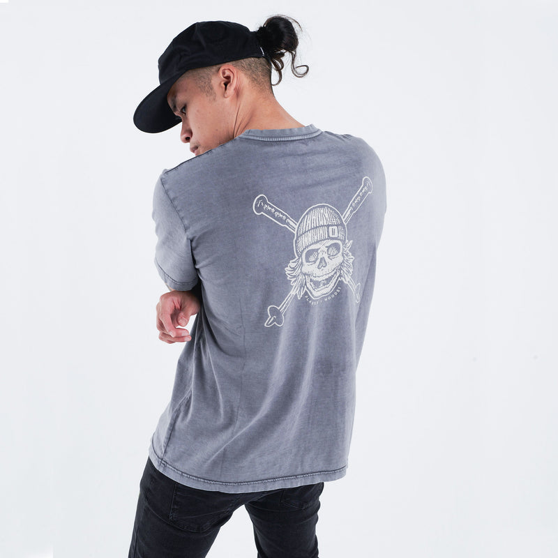 Planks x Woodsy Skull Organic Short Sleeve T-shirt