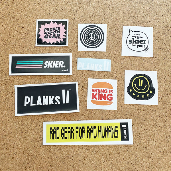 Assorted Sticker Pack (9 pcs)